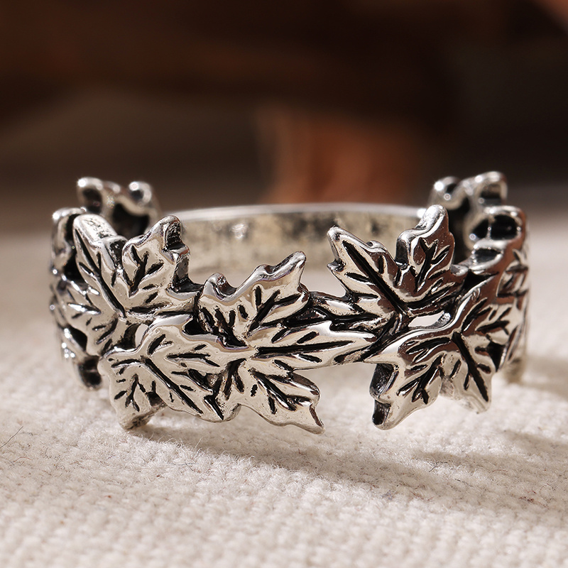 Bague pour femme plaquée argen - Fiddle Leaf Fig avis et prix
