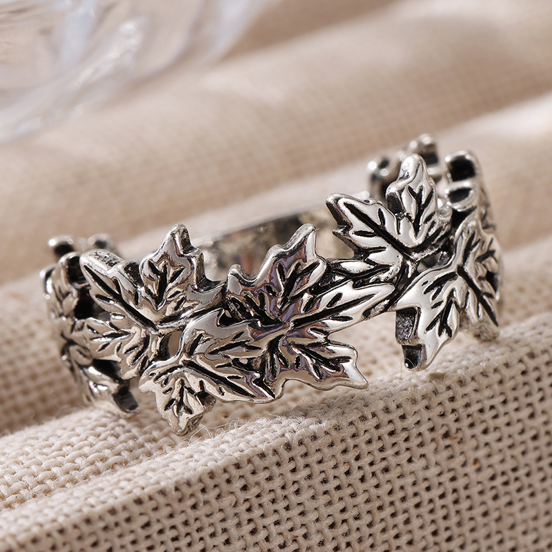 Bague pour femme plaquée argen - Fiddle Leaf Fig avis et prix