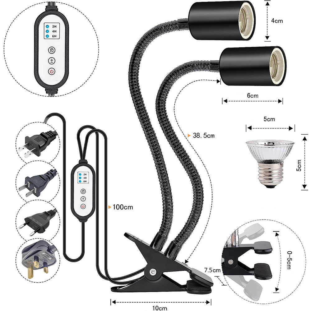 Lampe chauffante pour reptile  - Snake Plant avis et prix